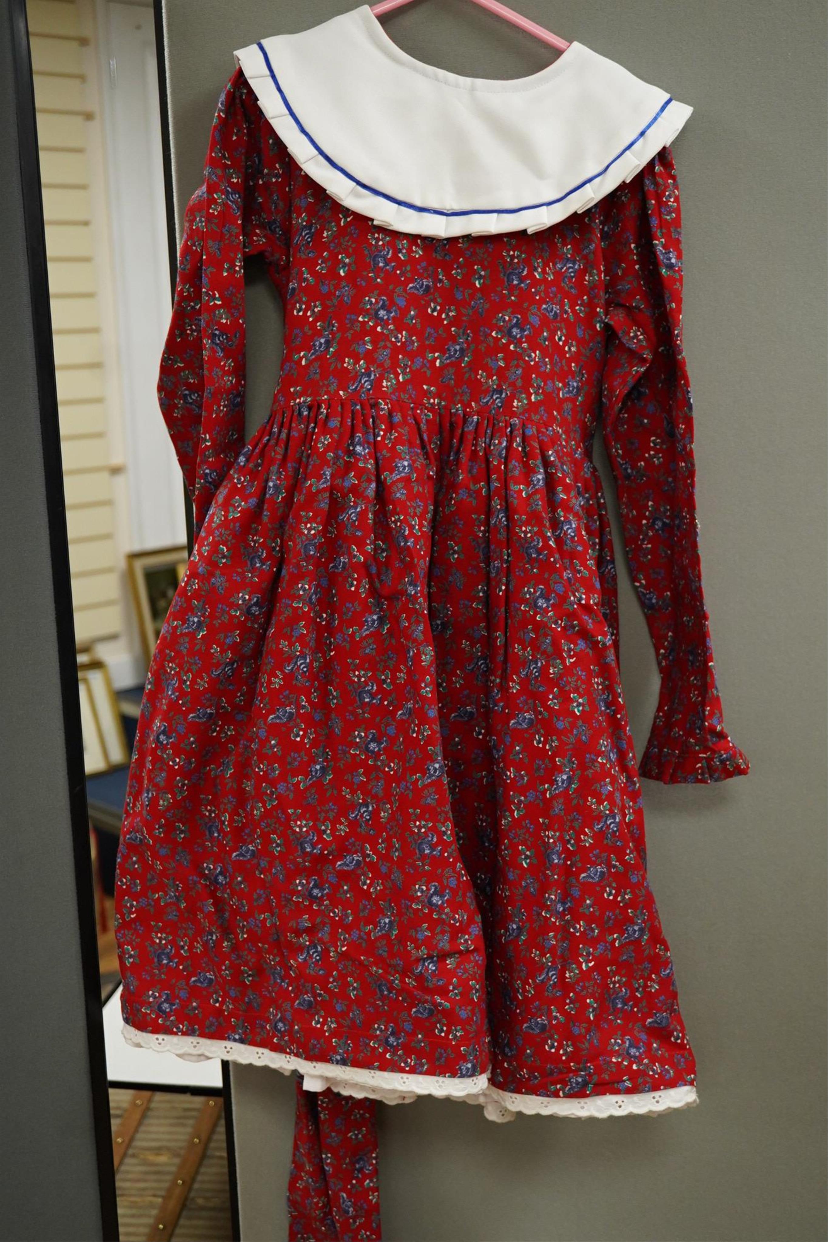 Twelve assorted 1980’s vintage children's dresses up to age eight, some hand smocked to include Harrods Belart, Chantel (including bell in hem), Michael de Leon, Heskia